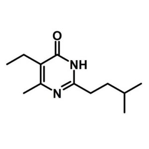 5-Ethyl-6-methyl-2-(3-methylbutyl)-4(3H)-pyrimidinone