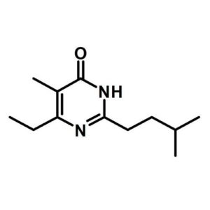 6-Ethyl-5-methyl-2-(3-methylbutyl)-4(3H)-pyrimidinone