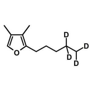 3,4-Dimethyl-2-pentyl-d4-furan