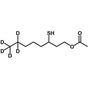 3-Mercaptoheptyl-d5-acetate